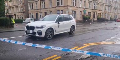 Schoolgirl, 13, taken to hospital after being struck by car on Glasgow’s Sauchiehall Street