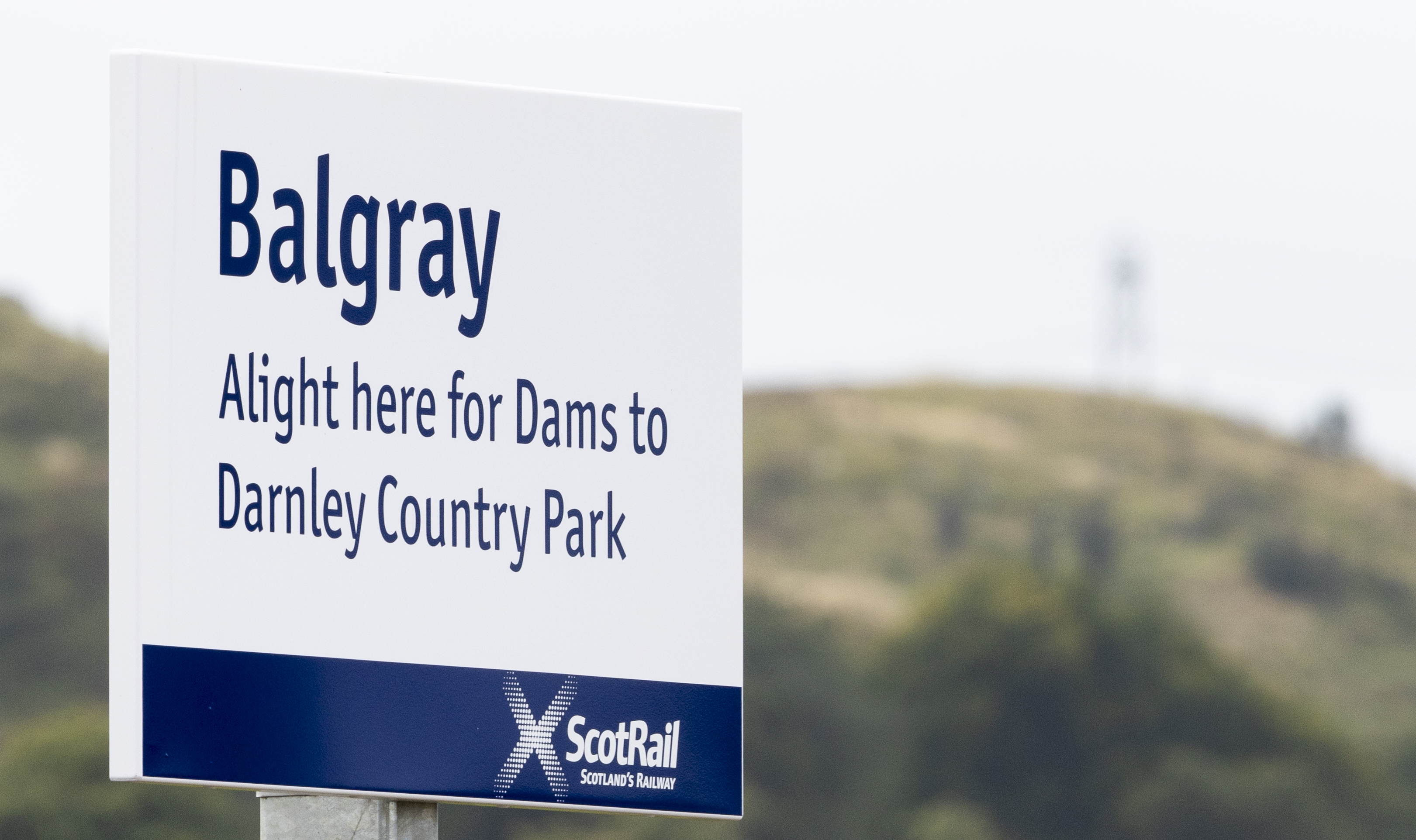 Balgray station is opening ahead of schedule and within budget