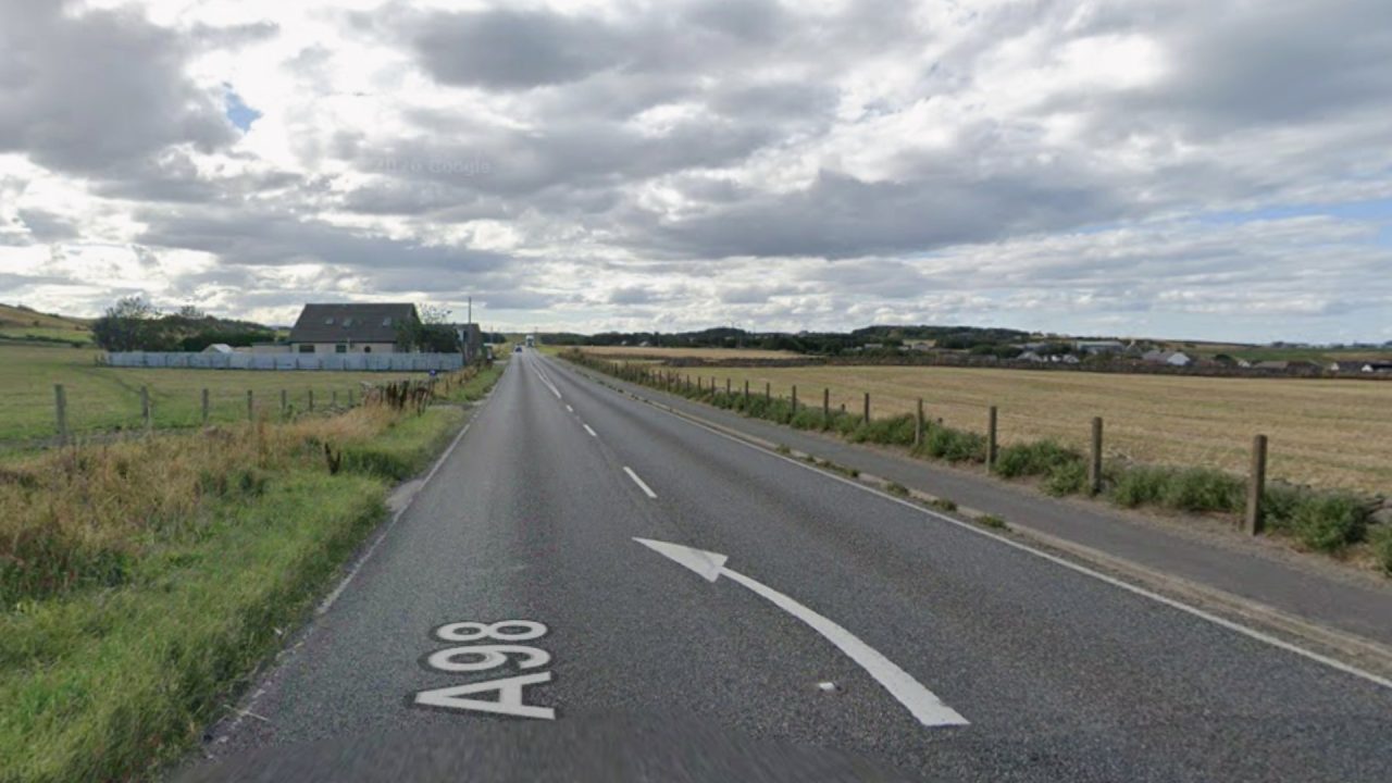 Motorcyclist and passenger taken to hospital after crash with deer in Aberdeenshire