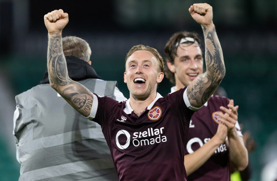 Calvin Miller magic moments against Rapid Vienna filled Bairns boss with pride