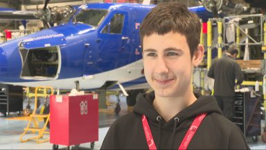 Ukrainian refugee teen’s aviation dream takes flight in Scotland