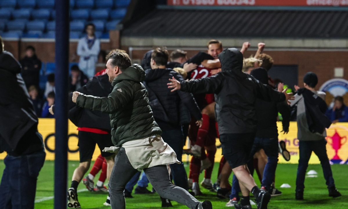 Aberdeen sanctioned for ‘serious incidents’ including fan pitch invasion