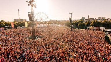 Man handed unpaid work after lit flare residue hit girl in eye at TRNSMT at Glasgow Green