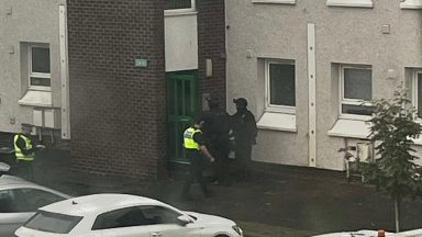 Armed officers called to Fife home after reports of man with firearm