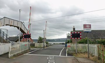 Trains cancelled after lorry strikes level crossing barriers near Helensburgh