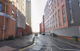 Road closed and man in hospital following early morning attack