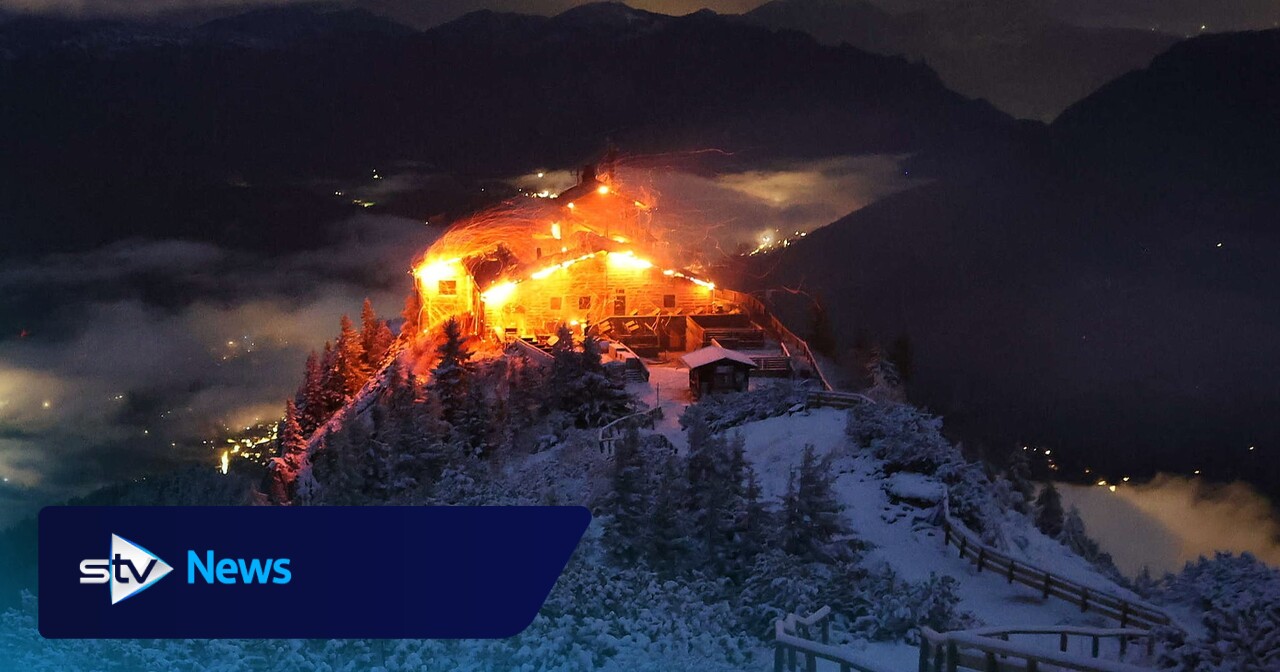 Fire devastates Eagle’s Nest Alpine retreat built for Hitler
