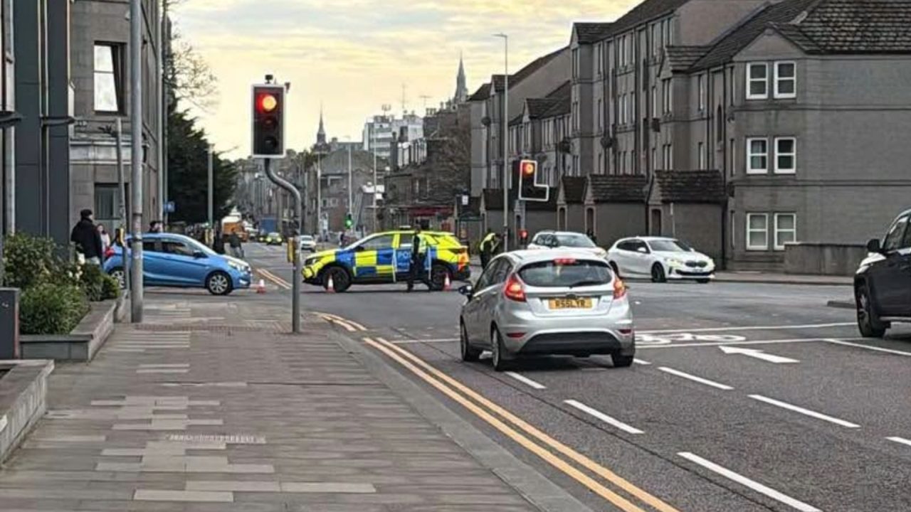 Pedestrian taken to hospital after being struck by car in Aberdeen