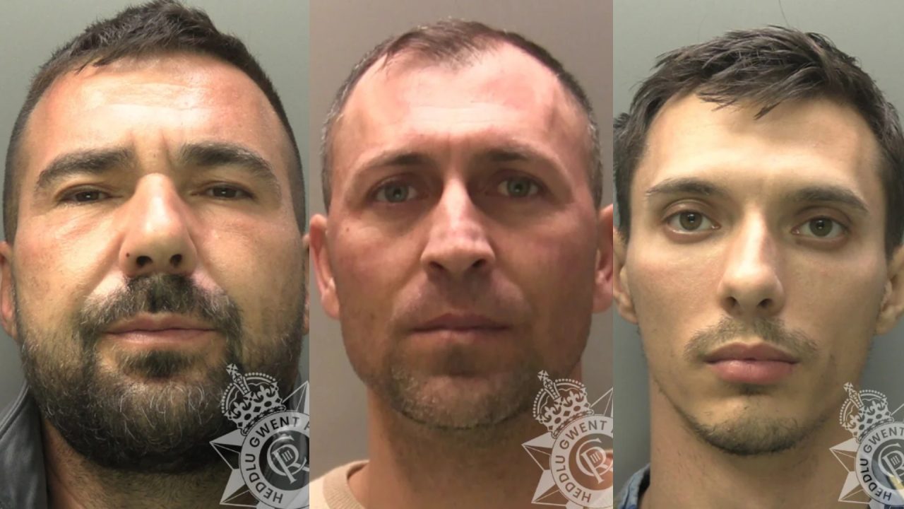Three men jailed for operating prostitution ring and trafficking women between Scotland, England and Wales