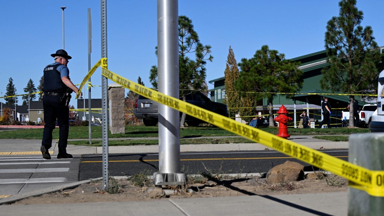 Three children and a teacher killed in US school shooting, police say