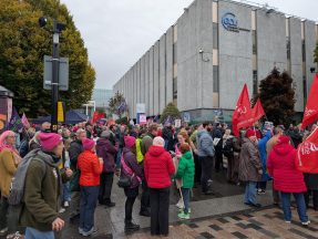 All four unions at Glasgow Caledonian University walk out on ‘historic’ strike