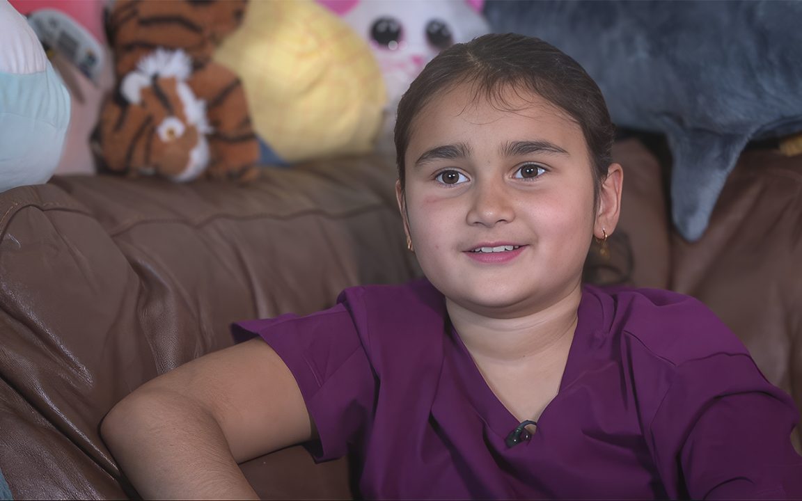 ‘Never give up’: Schoolgirl’s message to other children with arthritis