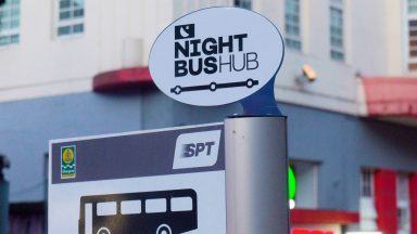Night Bus Hubs launched in Glasgow city centre in bid to improve late-night travel services