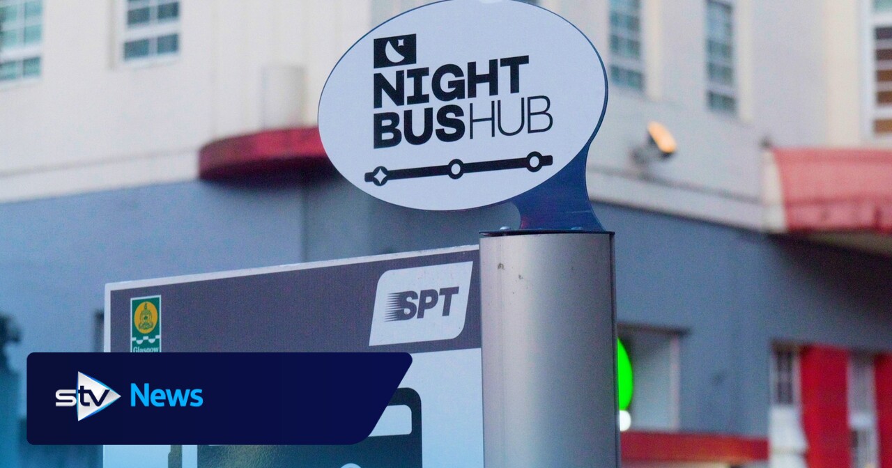 Night Bus Hubs launched in Glasgow city centre in bid to improve ...