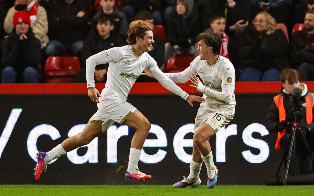Sub Ben Krauhaus nets Falkirk winner at Aberdeen