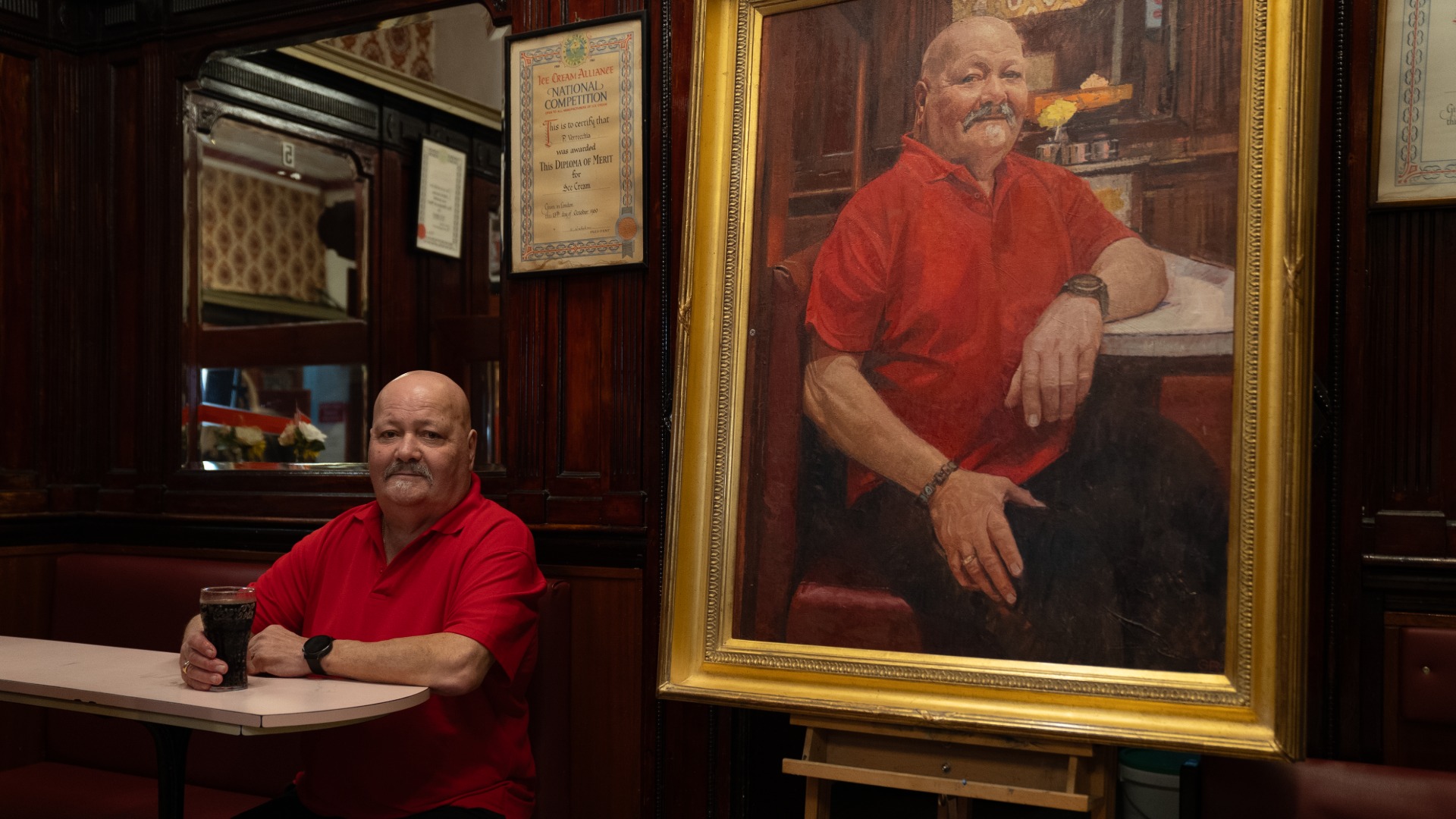 Gino Verrecchia is part of five generations of owners of the University Cafe.