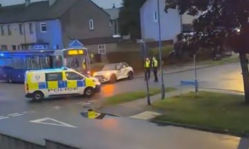 Six people taken to hospital after three-vehicle crash in Aberdeen as road closed overnight
