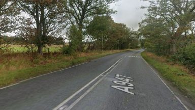 Man, 22, airlifted to hospital after one-vehicle crash in Aberdeenshire