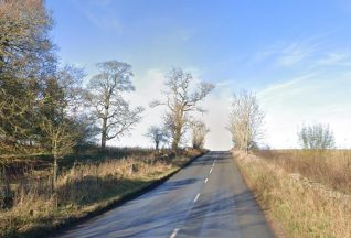 Man dies after three-vehicle crash near Gordon in Scottish Borders