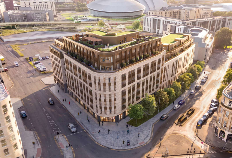 Fresh bid to build 140 flats at empty car park near Lidl supermarket