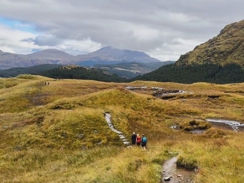 Off-duty doctor aids hillwalker after head injury near Ben Vane summit