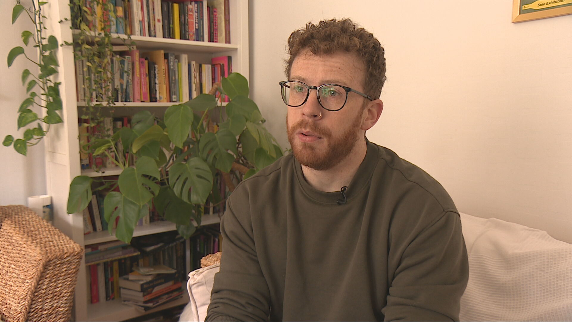 Gordon Maloney, chair of Living Rent Edinburgh.
