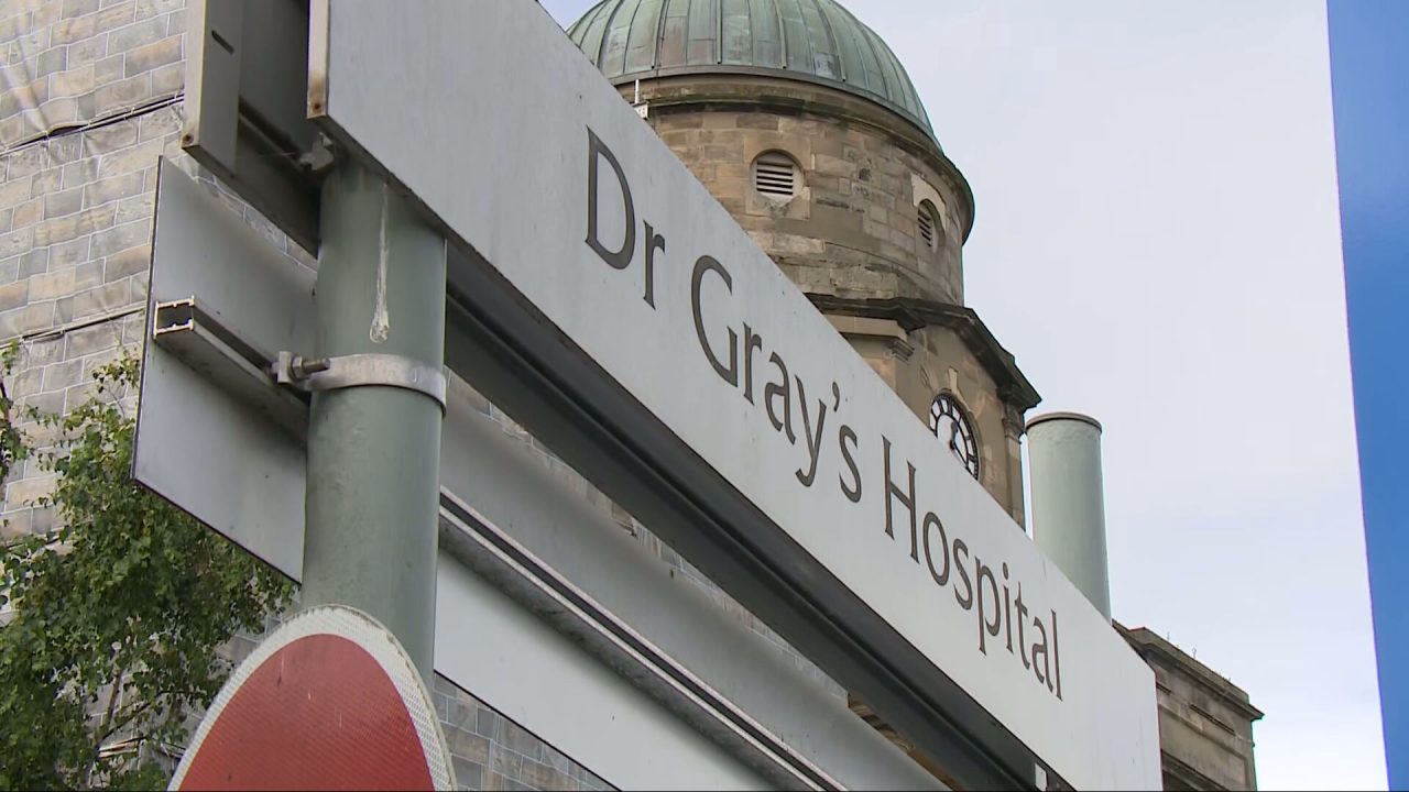 Dr Gray's Hospital in Elgin