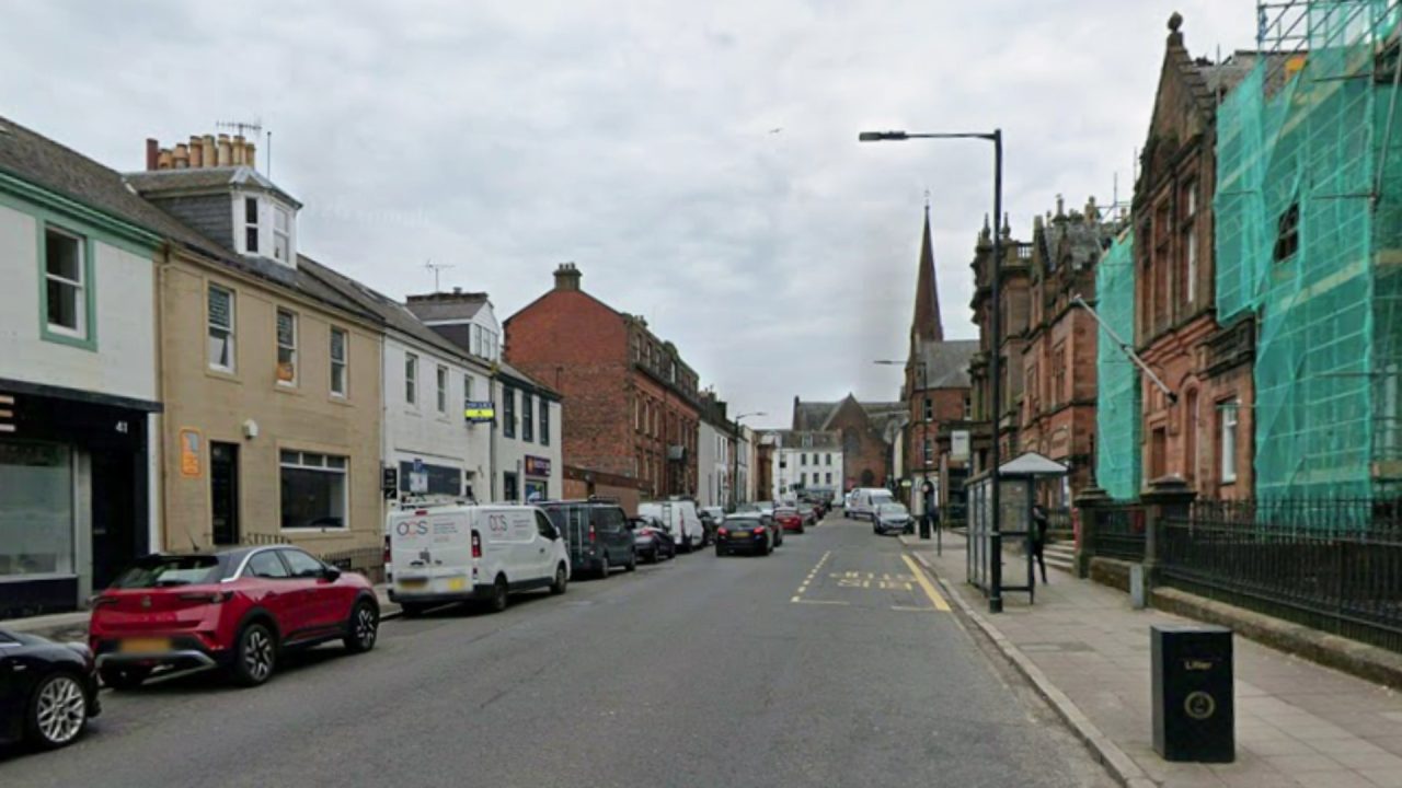 Two pedestrians taken to hospital after being struck by van in Dumfries