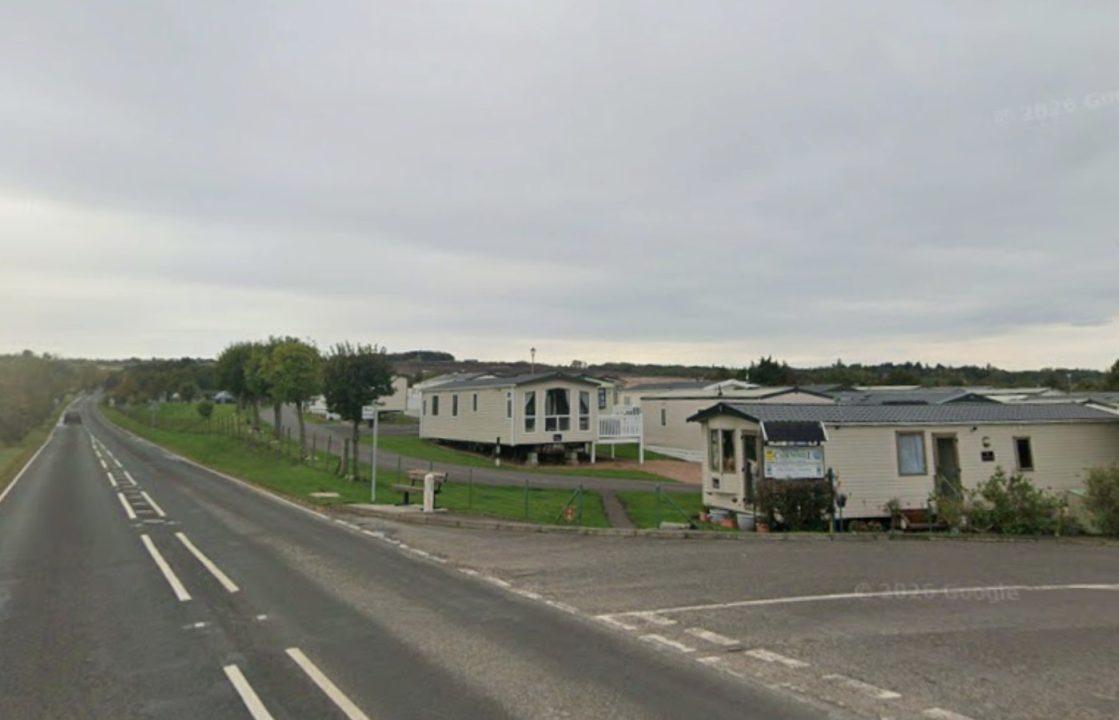Road closed outside caravan park after two-car crash in St Andrews