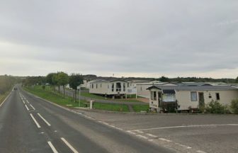 Road closed outside caravan park after two-car crash in St Andrews