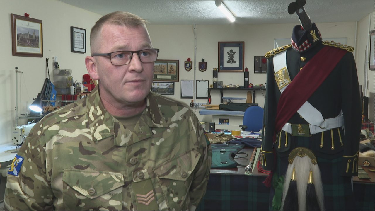 Meet the master tailor behind Scotland’s military uniforms