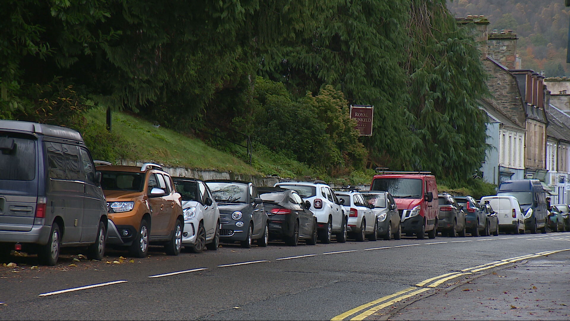 Visitor numbers have also impacted parking within the village