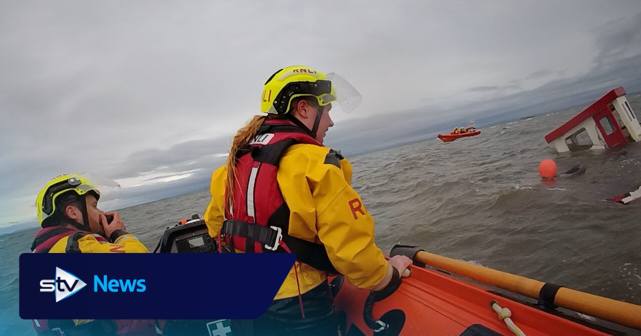Rescue mission launched after reports of 'person in water' from sinking ...