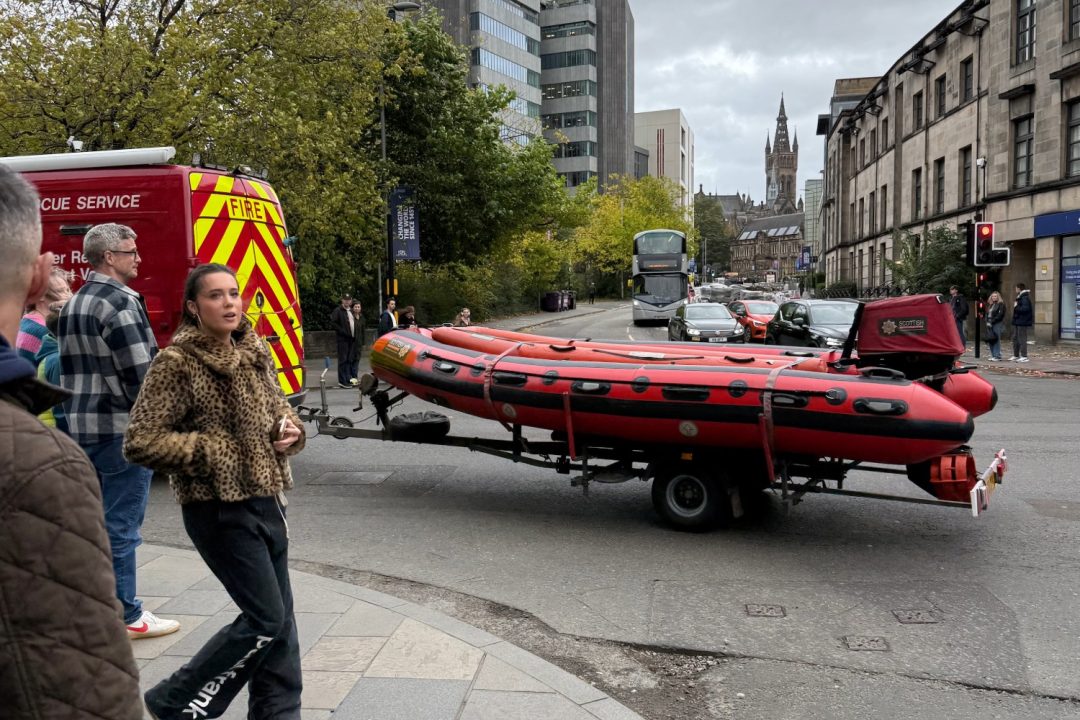 River Kelvin search stood down after ‘person’ found to be furniture
