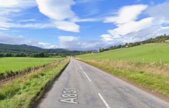 Girl, nine, dies at scene of crash involving car and pick-up truck in Highlands 