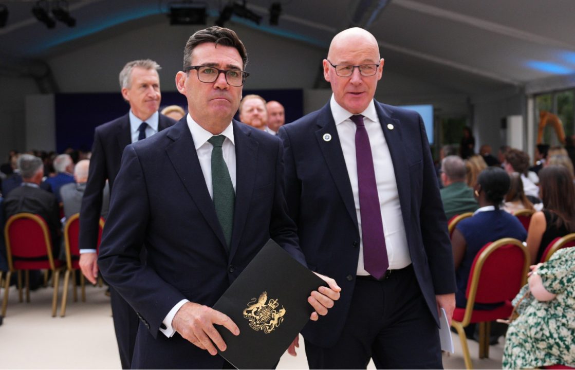 SNP invites Burnham to party conference during Scotland visit