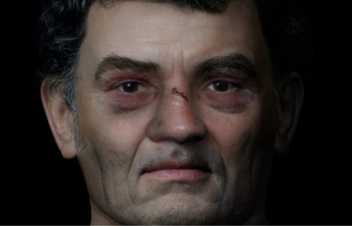 Face of man from Roman Scotland revealed in new reconstruction