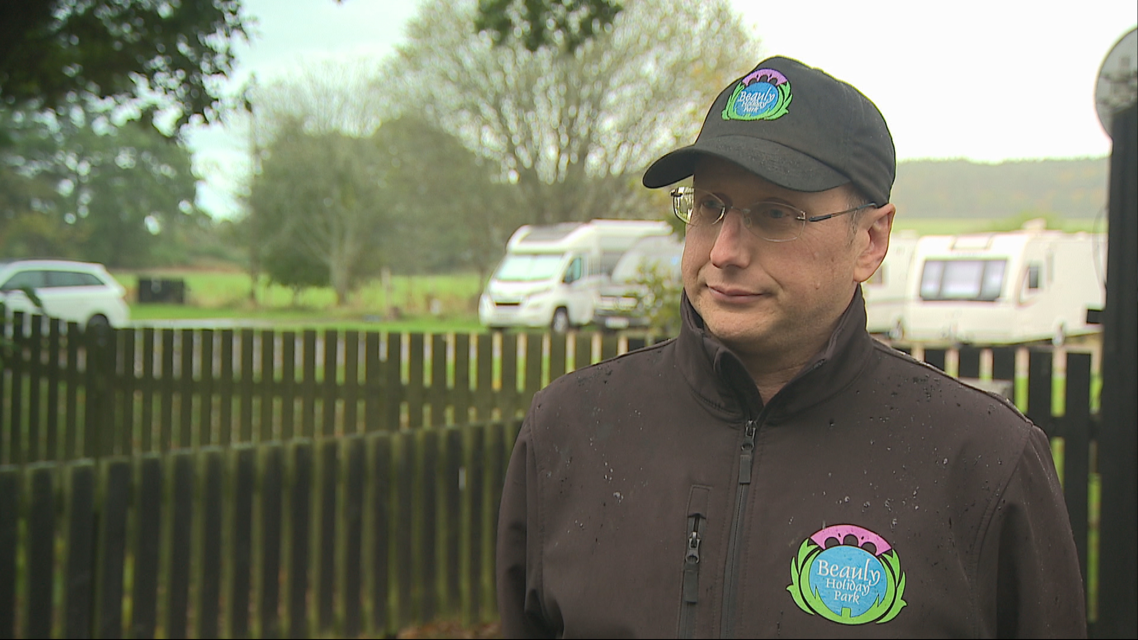 Alan Hogan owns Beauly Holiday Park.