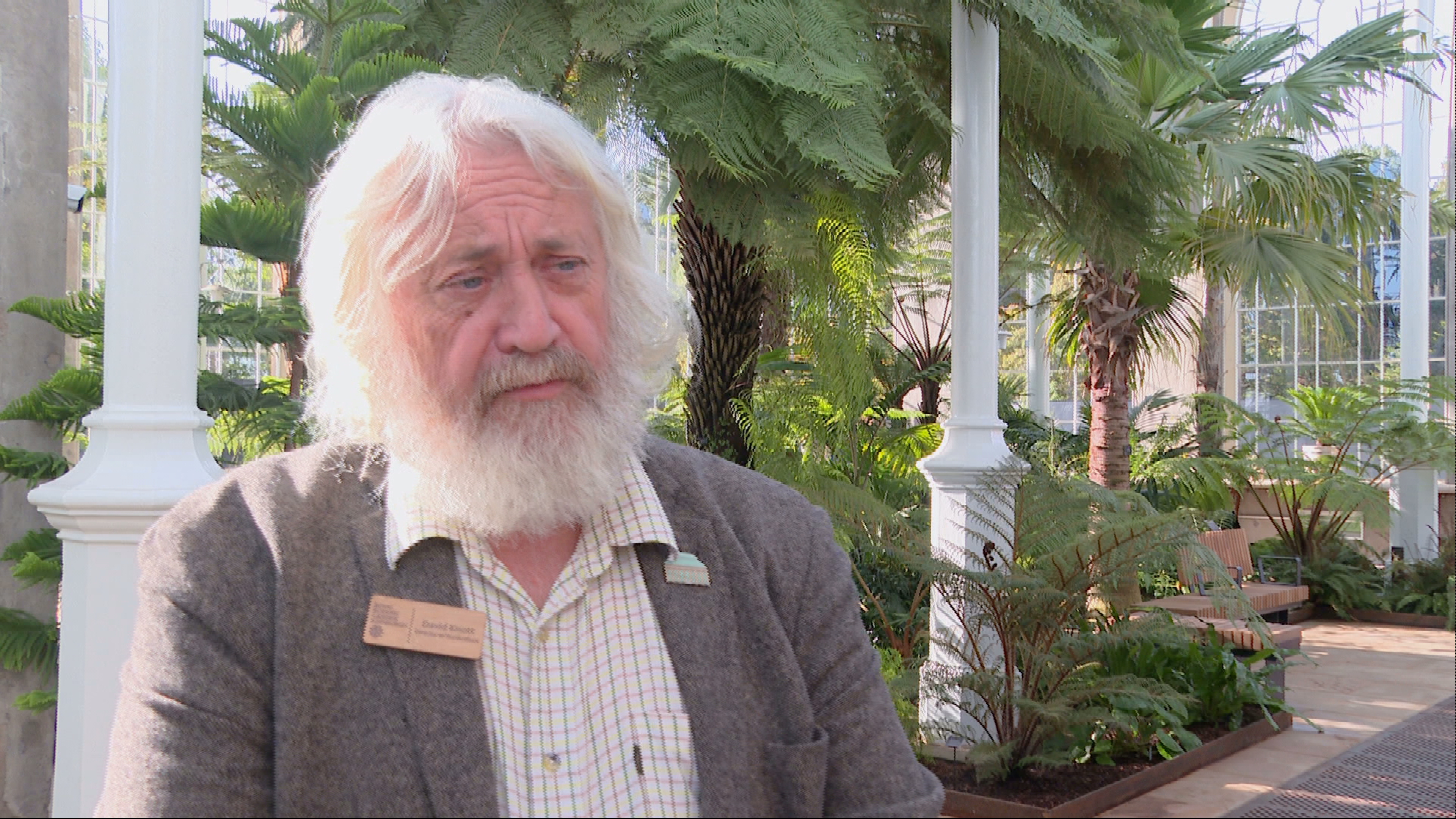 Director of horticulture David Knott
