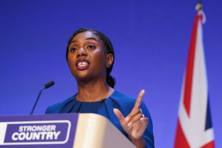 Tories would scrap inheritance tax on family homes, Badenoch says