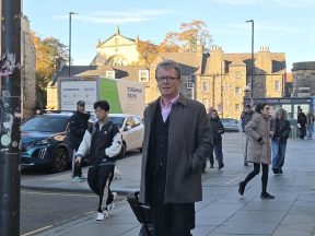 Teacher ‘completely lost it’ in school attack, Nicky Campbell tells court
