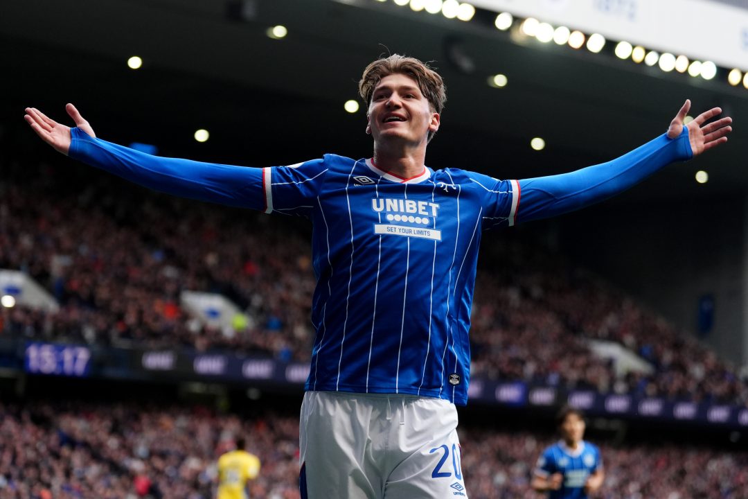 Ryan Naderi bags brace as Rangers beat Kilmarnock to move top