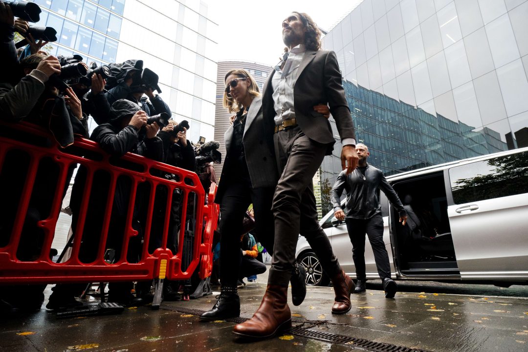 Russell Brand told police ‘very promiscuous’ celebrity life ‘reframed’ as rape