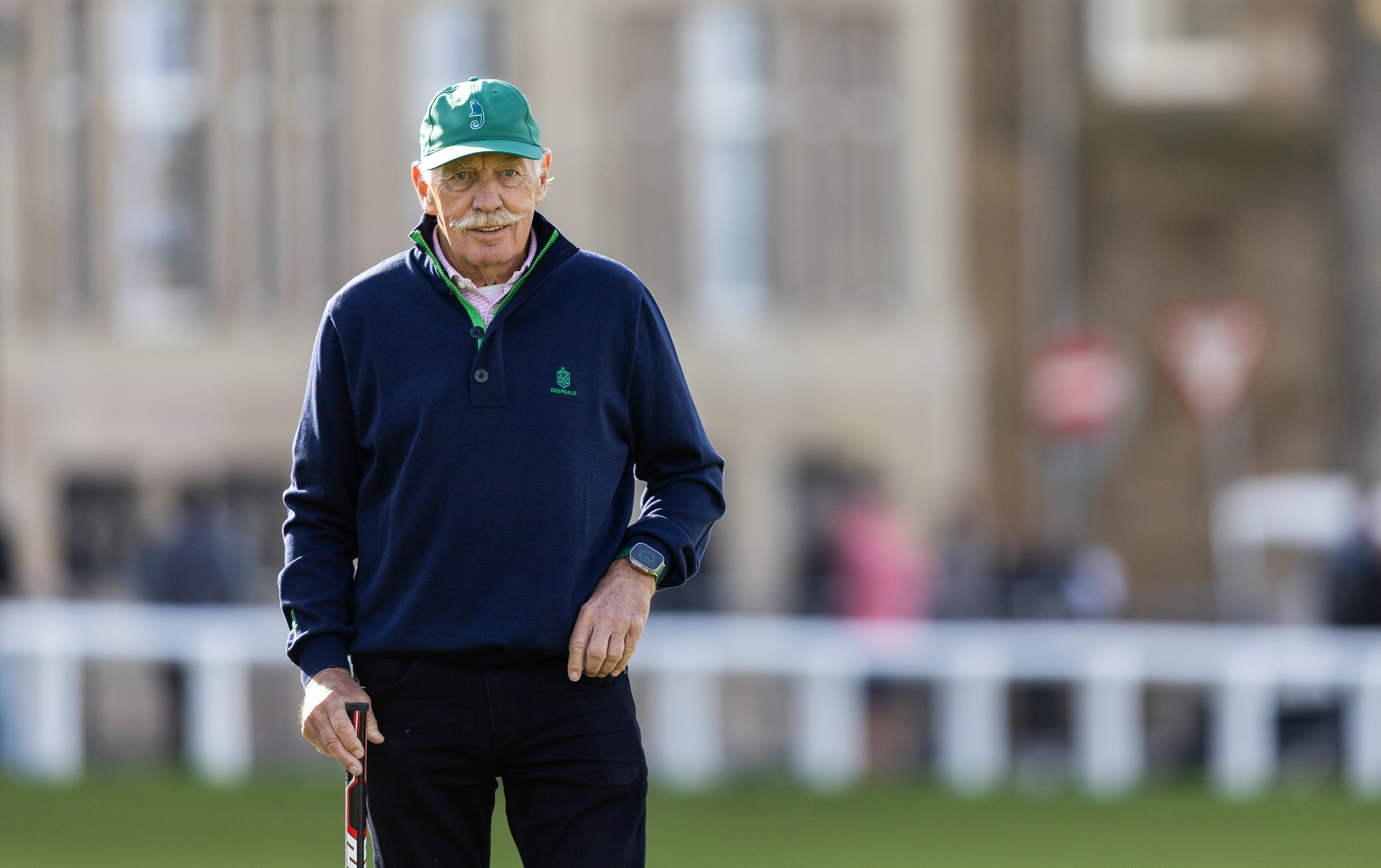 Dermot Desmond during Day Three of the Alfred Dunhill Links Championship at the Old Course