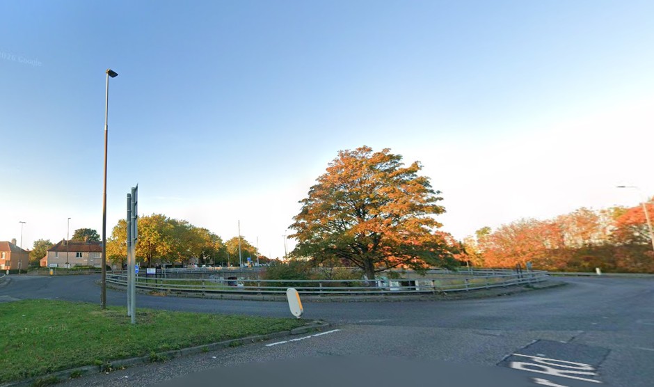 Cyclist hit by car near busy roundabout in Edinburgh as police appeal for witnesses