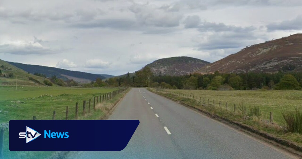A93 closed after two-vehicle crash near Balmoral Castle