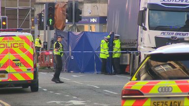 Road closed after pedestrian hit by vehicle in Inverness city centre