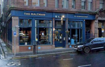 Roads closed as firefighters tackle blaze at rear of The Maltman pub in Glasgow city centre
