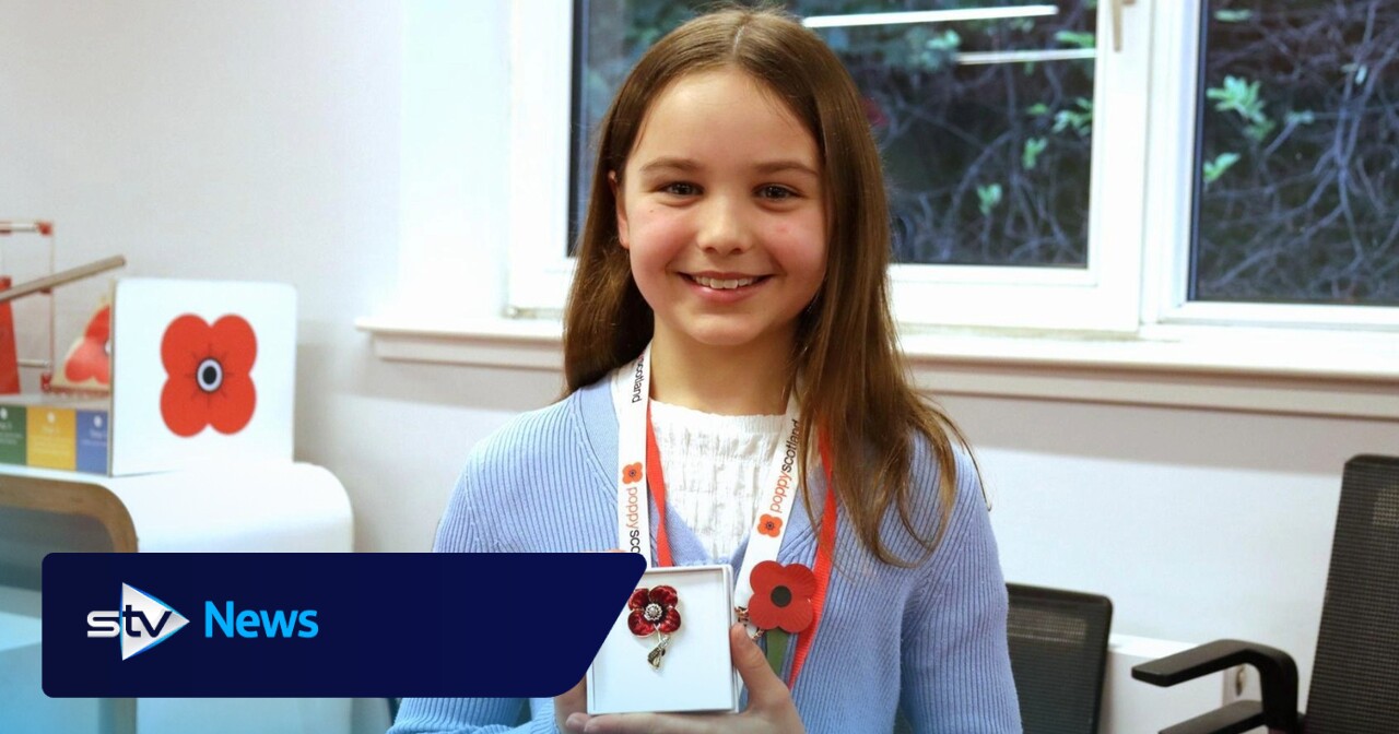 Scottish Poppy Appeal launched with help of 11-year-old ‘superstar’ ...