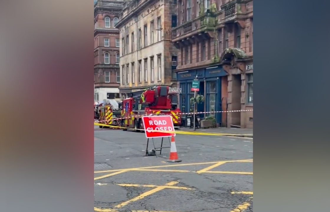 Police investigating ‘deliberate’ fire at Glasgow city centre pub